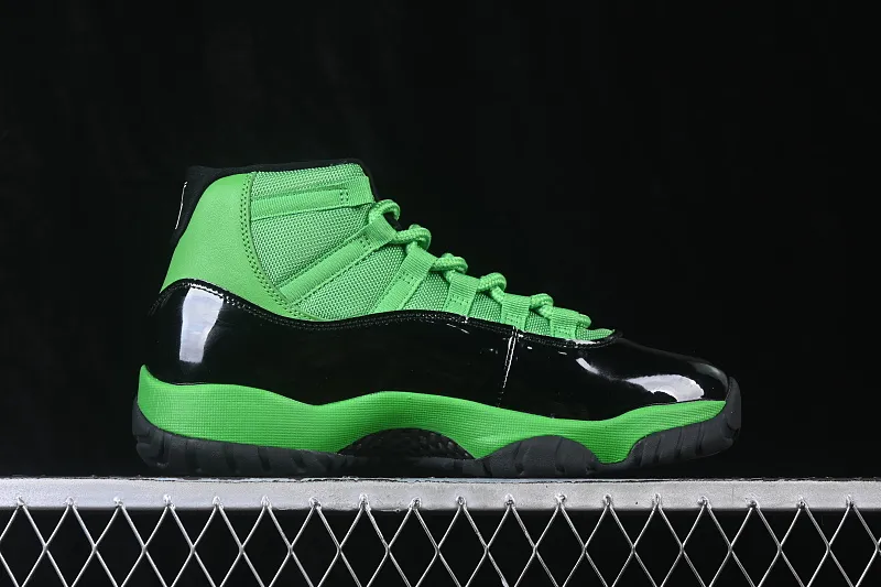 All categories Air Jordan Jordan series basketball shoes Air Jordan 11 Air Jordan 11 Retro AJ11 Joe 11 black green CT8012-310